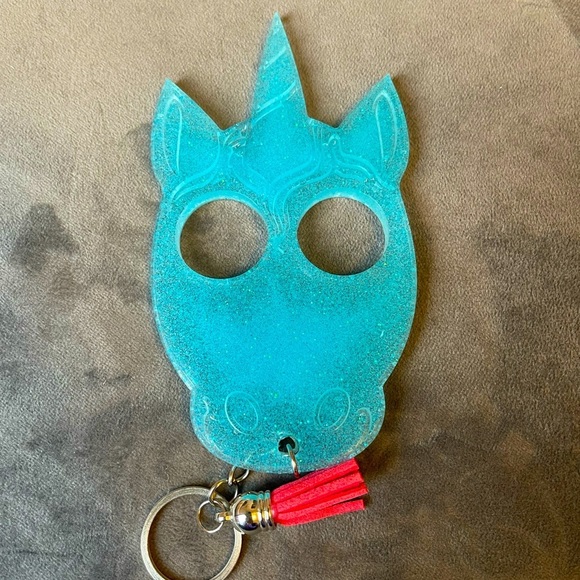 Hand Crafted Accessories - 🎉🎉HP🎉🎉 Handmade Unicorn Safe Keychain